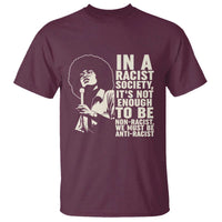 Angela Davis Inspirational Quote T Shirt - Wonder Print Shop