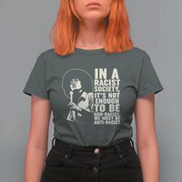 Angela Davis Inspirational Quote T Shirt For Women - Wonder Print Shop