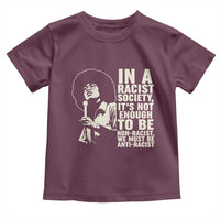 Angela Davis Inspirational Quote Toddler T Shirt - Wonder Print Shop