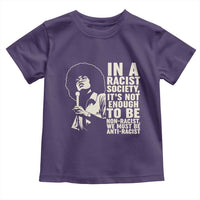 Angela Davis Inspirational Quote Toddler T Shirt - Wonder Print Shop