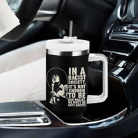 Angela Davis Inspirational Quote Tumbler With Handle - Wonder Print Shop