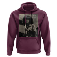 Angela Davis Inspirational Quote Hoodie Black History Month - Wonder Print Shop