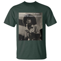 Angela Davis Inspirational Quote T Shirt Black History Month - Wonder Print Shop