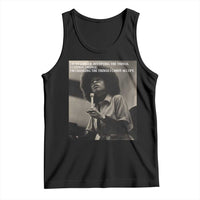 Angela Davis Inspirational Quote Tank Top Black History Month - Wonder Print Shop
