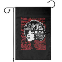 Angela Davis Inspirational Quote Garden Flag Black History Month - Wonder Print Shop