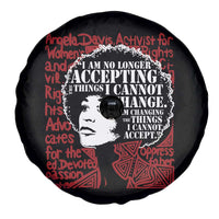 Angela Davis Inspirational Quote Spare Tire Cover Black History Month - Wonder Print Shop