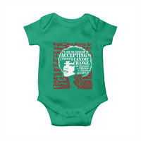 Angela Davis Inspirational Quote Baby Onesie Black History Month - Wonder Print Shop