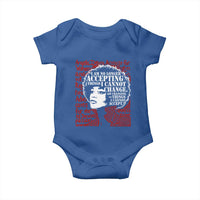 Angela Davis Inspirational Quote Baby Onesie Black History Month - Wonder Print Shop