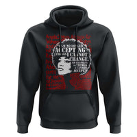 Angela Davis Inspirational Quote Hoodie Black History Month - Wonder Print Shop