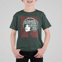 Angela Davis Inspirational Quote T Shirt For Kid Black History Month - Wonder Print Shop