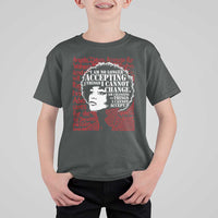 Angela Davis Inspirational Quote T Shirt For Kid Black History Month - Wonder Print Shop