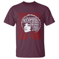 Angela Davis Inspirational Quote T Shirt Black History Month - Wonder Print Shop