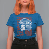 Angela Davis Inspirational Quote T Shirt For Women Black History Month - Wonder Print Shop