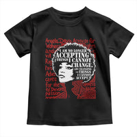 Angela Davis Inspirational Quote Toddler T Shirt Black History Month - Wonder Print Shop