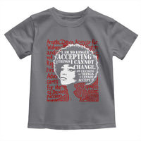 Angela Davis Inspirational Quote Toddler T Shirt Black History Month - Wonder Print Shop