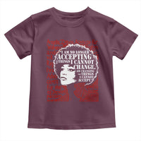 Angela Davis Inspirational Quote Toddler T Shirt Black History Month - Wonder Print Shop