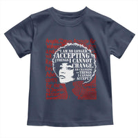 Angela Davis Inspirational Quote Toddler T Shirt Black History Month - Wonder Print Shop