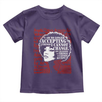 Angela Davis Inspirational Quote Toddler T Shirt Black History Month - Wonder Print Shop