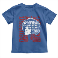 Angela Davis Inspirational Quote Toddler T Shirt Black History Month - Wonder Print Shop
