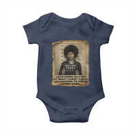 Angela Davis Inspirational Quote Baby Onesie Black History Melanin - Wonder Print Shop