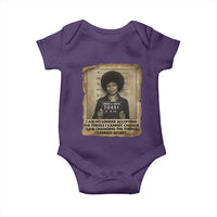 Angela Davis Inspirational Quote Baby Onesie Black History Melanin - Wonder Print Shop