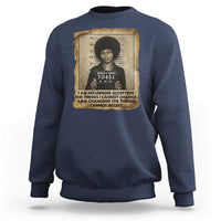 Angela Davis Inspirational Quote Sweatshirt Black History Melanin - Wonder Print Shop