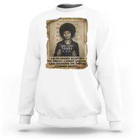 Angela Davis Inspirational Quote Sweatshirt Black History Melanin - Wonder Print Shop