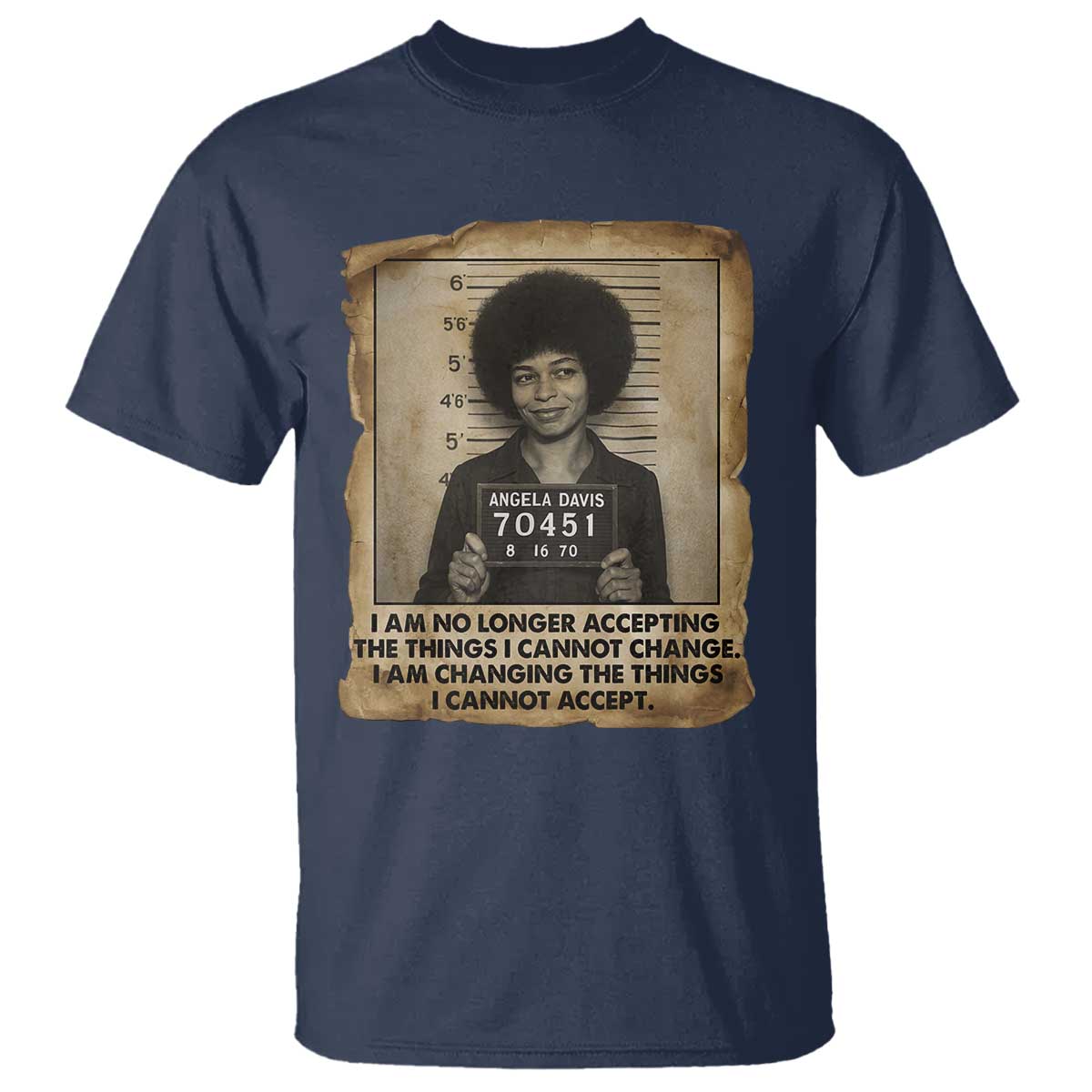 Angela Davis Inspirational Quote T Shirt Black History Melanin - Wonder Print Shop