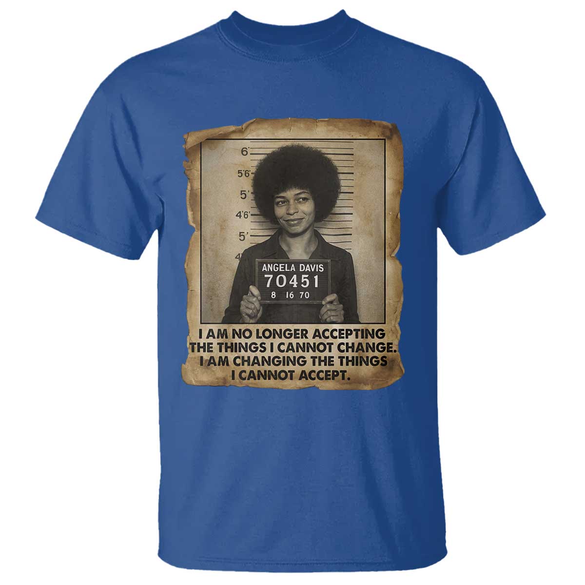 Angela Davis Inspirational Quote T Shirt Black History Melanin - Wonder Print Shop