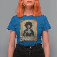 Angela Davis Inspirational Quote T Shirt For Women Black History Melanin - Wonder Print Shop
