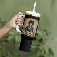 Angela Davis Inspirational Quote Tumbler With Handle Black History Melanin - Wonder Print Shop
