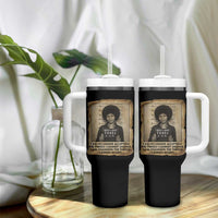 Angela Davis Inspirational Quote Tumbler With Handle Black History Melanin - Wonder Print Shop
