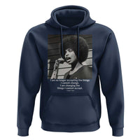 Angela Davis Inspirational Quote Hoodie Black History African Pride Power - Wonder Print Shop