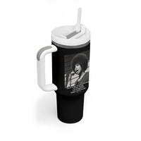 Angela Davis Inspirational Quote Tumbler With Handle Black History African Pride Power - Wonder Print Shop