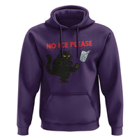 No Ice Please Hoodie Funny Black Cat Abolish ICE Meme Protest