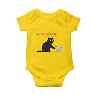 No Ice Please Baby Onesie Funny Cat Abolish ICE Meme Protest