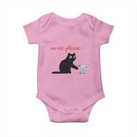 No Ice Please Baby Onesie Funny Cat Abolish ICE Meme Protest