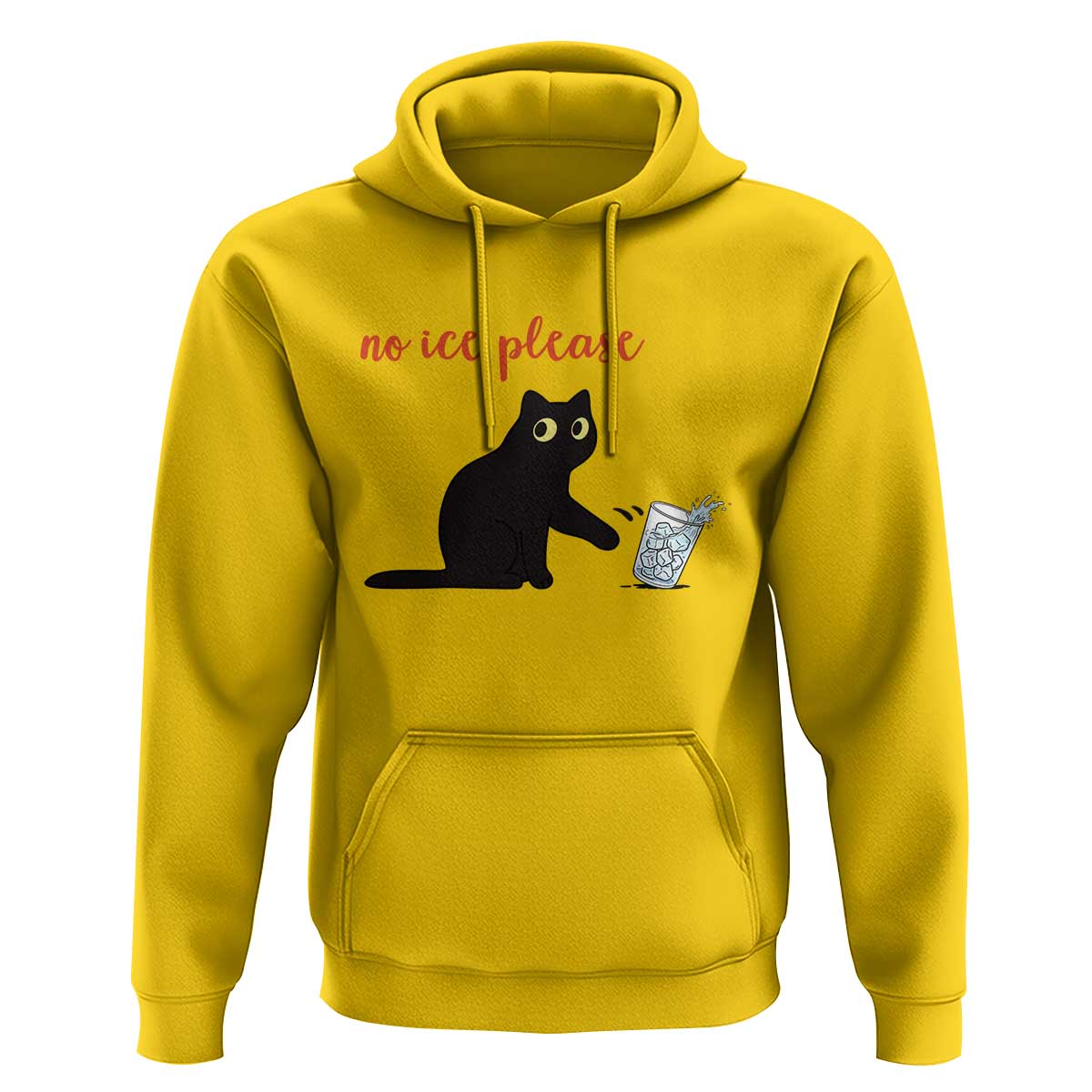 No Ice Please Hoodie Funny Cat Abolish ICE Meme Protest