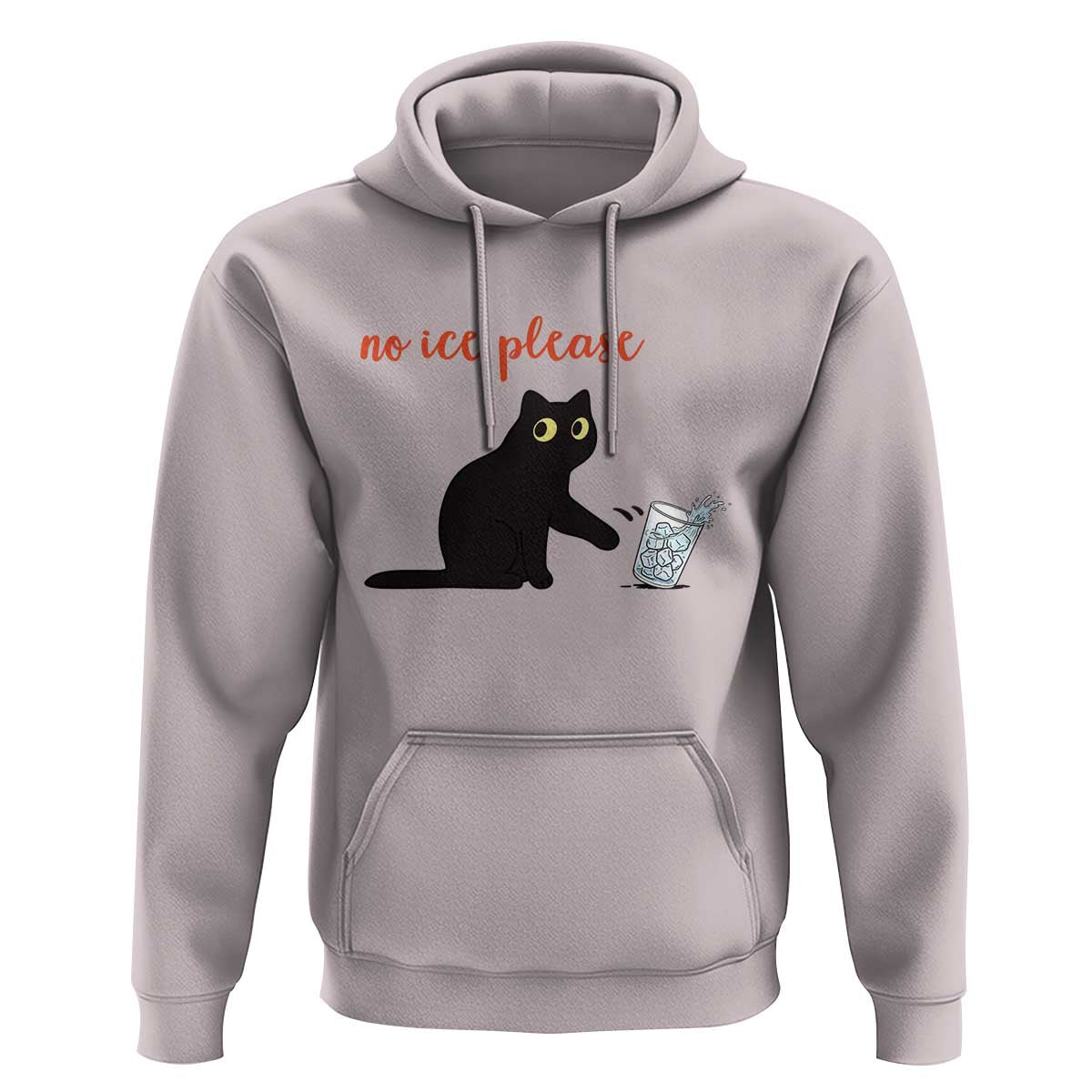 No Ice Please Hoodie Funny Cat Abolish ICE Meme Protest