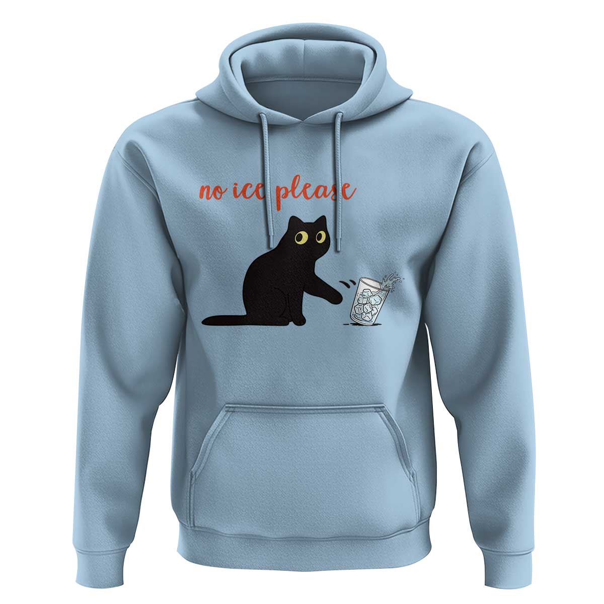 No Ice Please Hoodie Funny Cat Abolish ICE Meme Protest