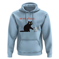 No Ice Please Hoodie Funny Cat Abolish ICE Meme Protest