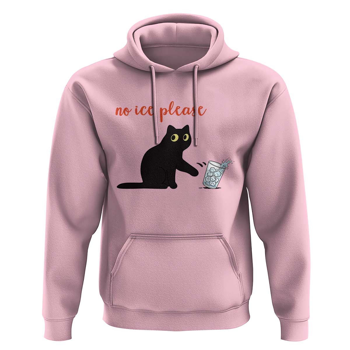 No Ice Please Hoodie Funny Cat Abolish ICE Meme Protest