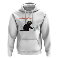 No Ice Please Hoodie Funny Cat Abolish ICE Meme Protest