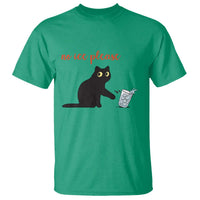 No Ice Please T Shirt Funny Cat Abolish ICE Meme Protest