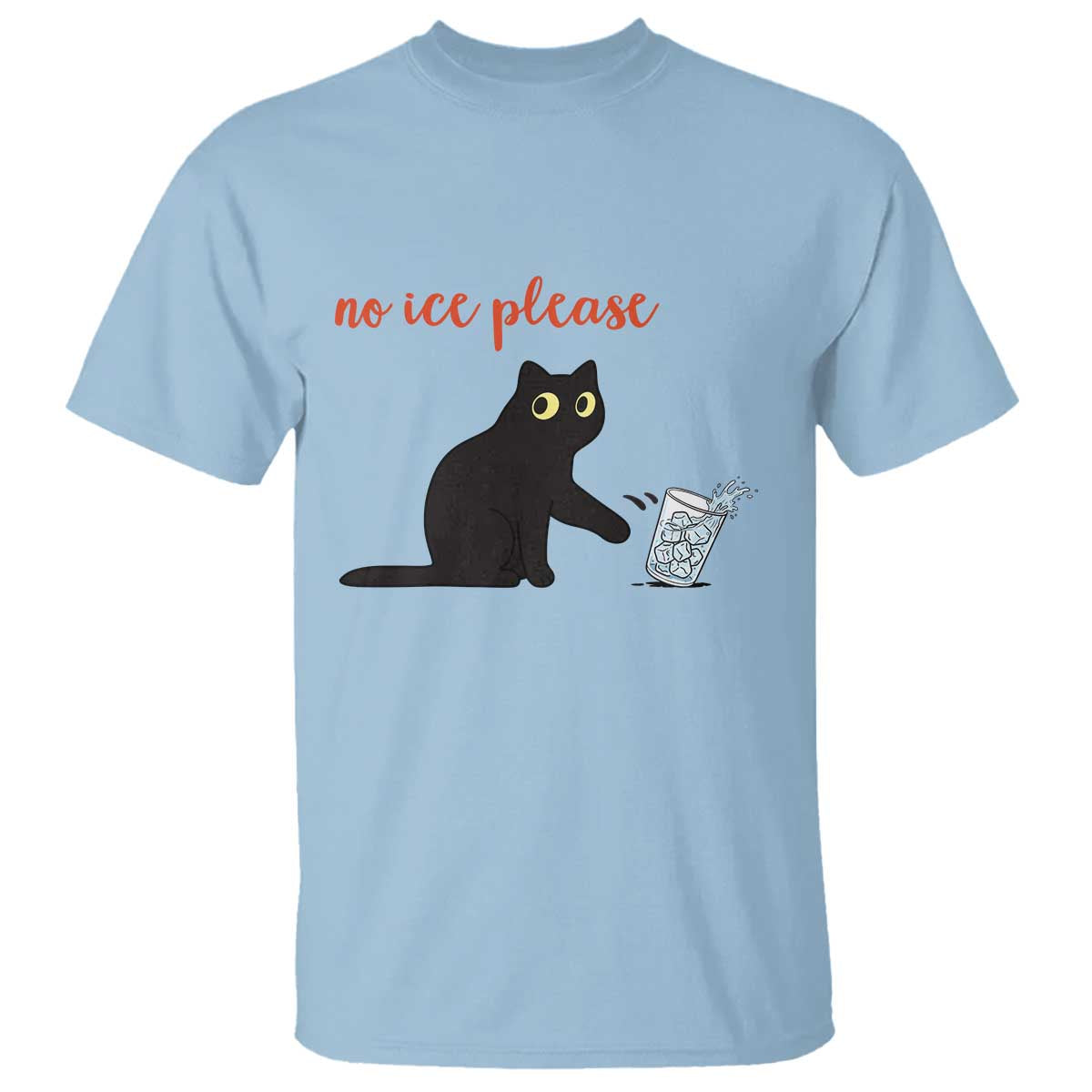 No Ice Please T Shirt Funny Cat Abolish ICE Meme Protest