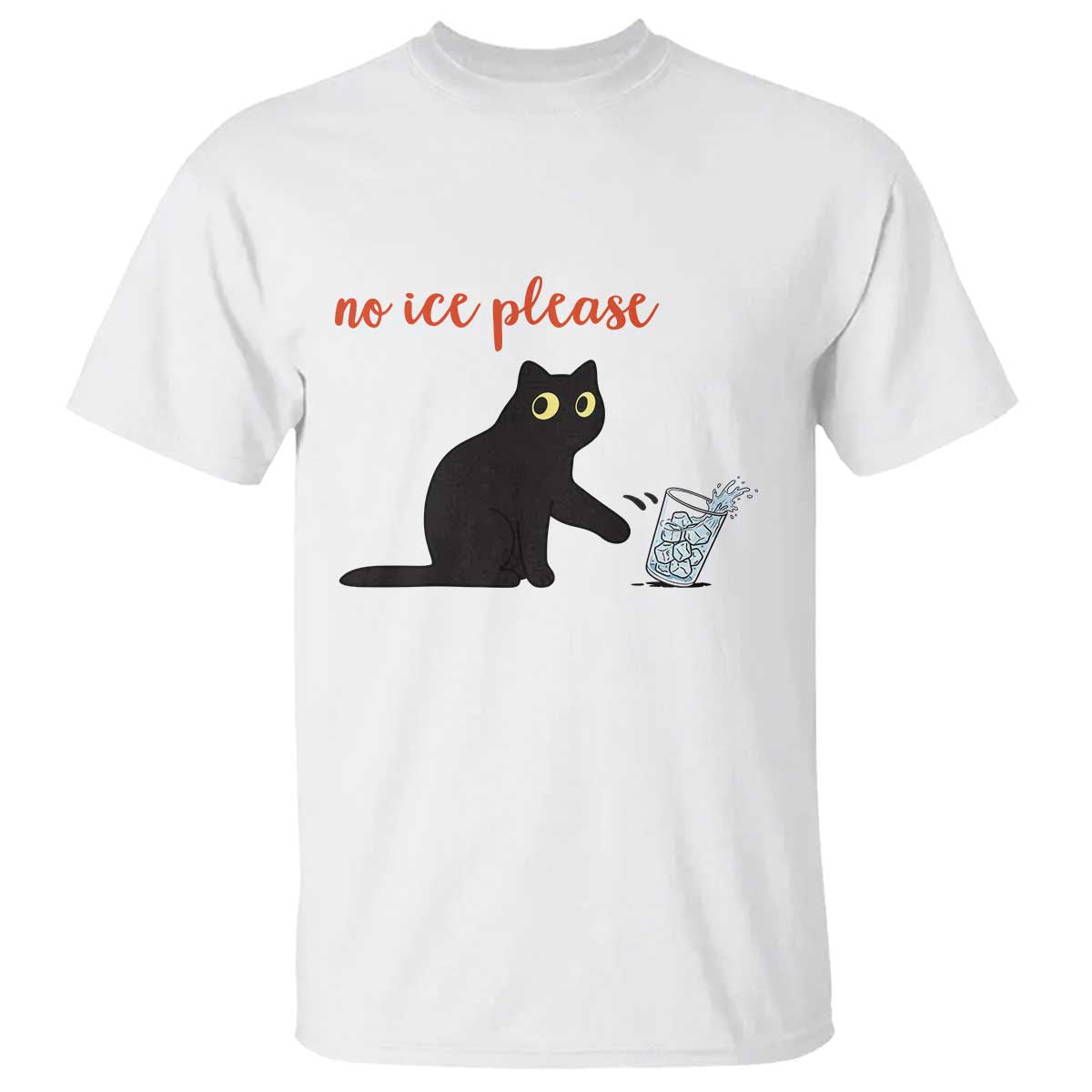 No Ice Please T Shirt Funny Cat Abolish ICE Meme Protest