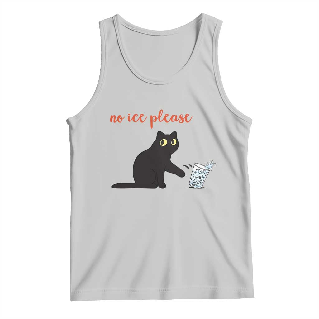 No Ice Please Tank Top Funny Cat Abolish ICE Meme Protest