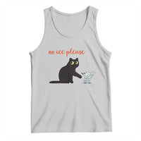 No Ice Please Tank Top Funny Cat Abolish ICE Meme Protest