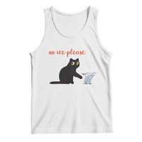 No Ice Please Tank Top Funny Cat Abolish ICE Meme Protest