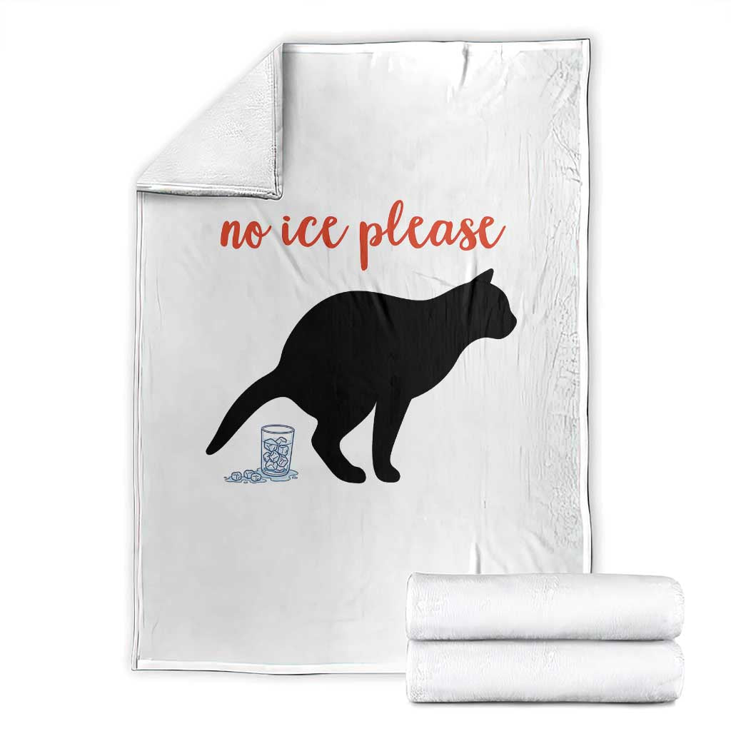 No Ice Please Throw Blanket Funny Cat Abolish ICE Meme